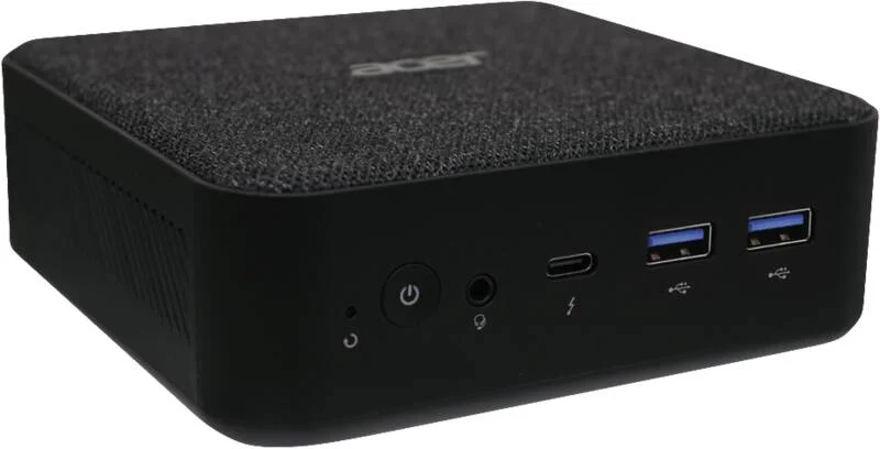 Acer Revo Box RB102 Intel Core Ultra 5 120U 16 GB DDR4-SDRAM 512 GB SSD Windows 11 Pro Mini PC Mini-PC Schwarz