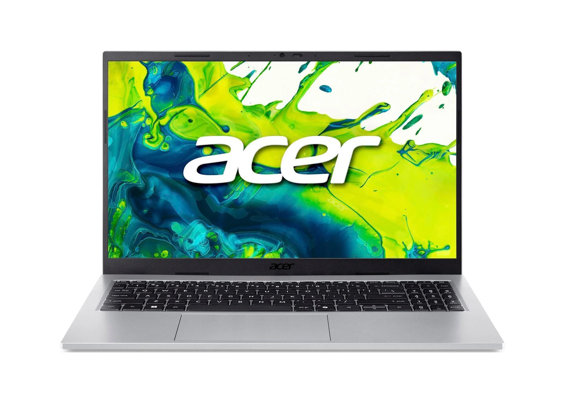 Acer Aspire Go 15 AG15-72P-57P4 Intel Core 5 120U Laptop 39,6 cm (15.6") Full HD 32 GB DDR4-SDRAM 512 GB SSD Wi-Fi 6 (802.11ax) Windows 11 Home Deutsch Silber