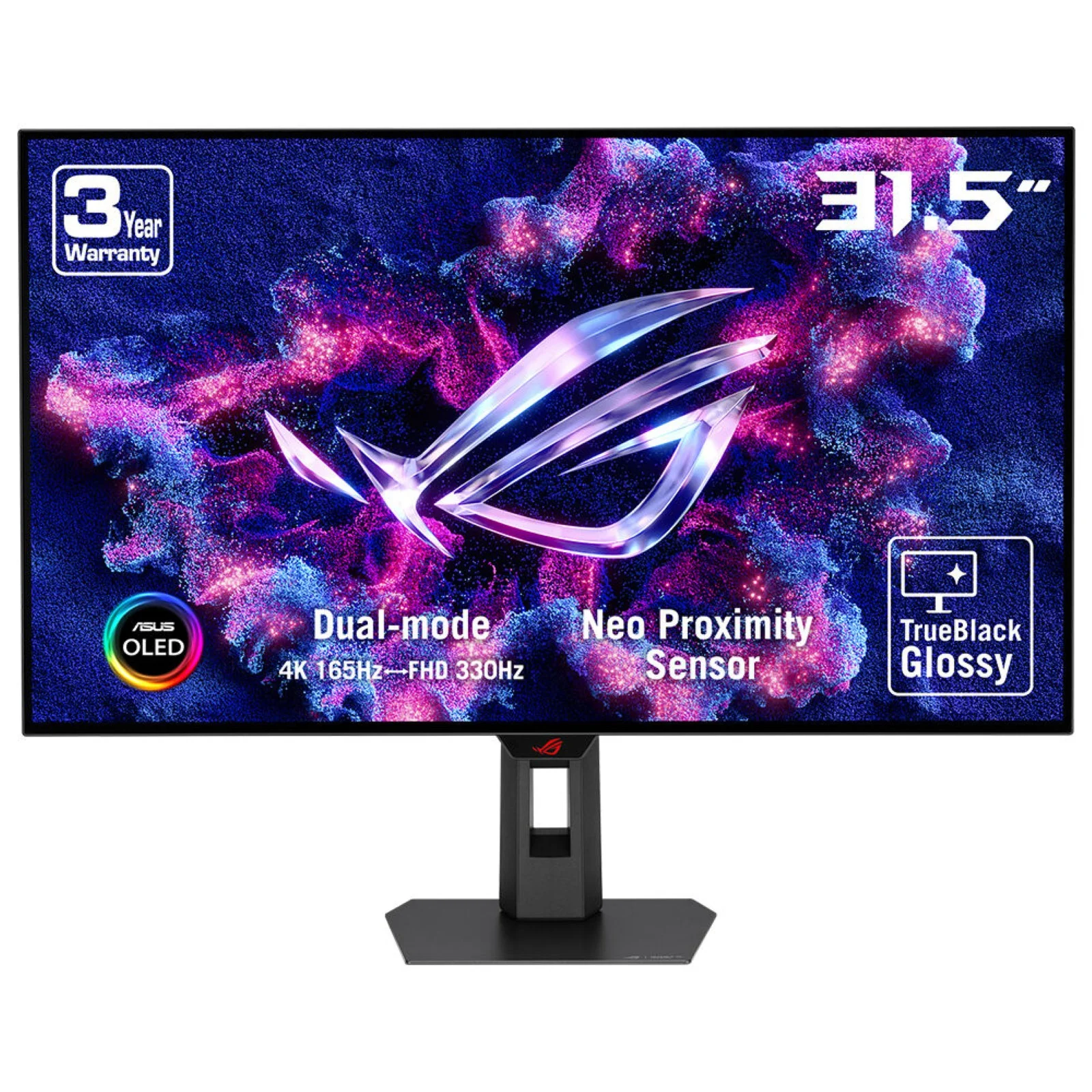 ASUS ROG Strix OLED XG32UCWG Computerbildschirm 80 cm (31.5") 3840 x 2160 Pixel 4K Ultra HD Schwarz