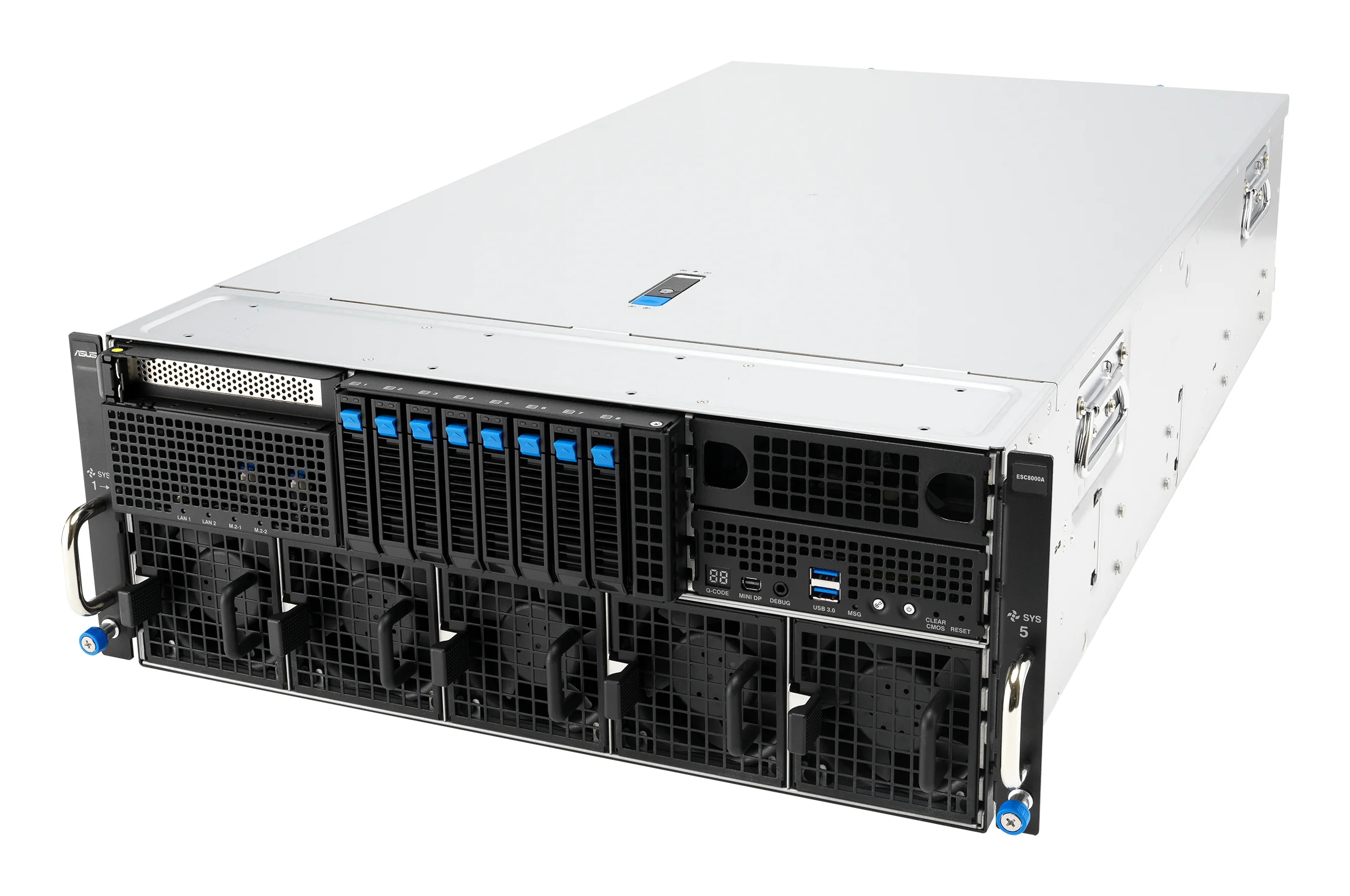 ASUS ESC8000A-E13 LGA 6096 Rack (4U) Silber