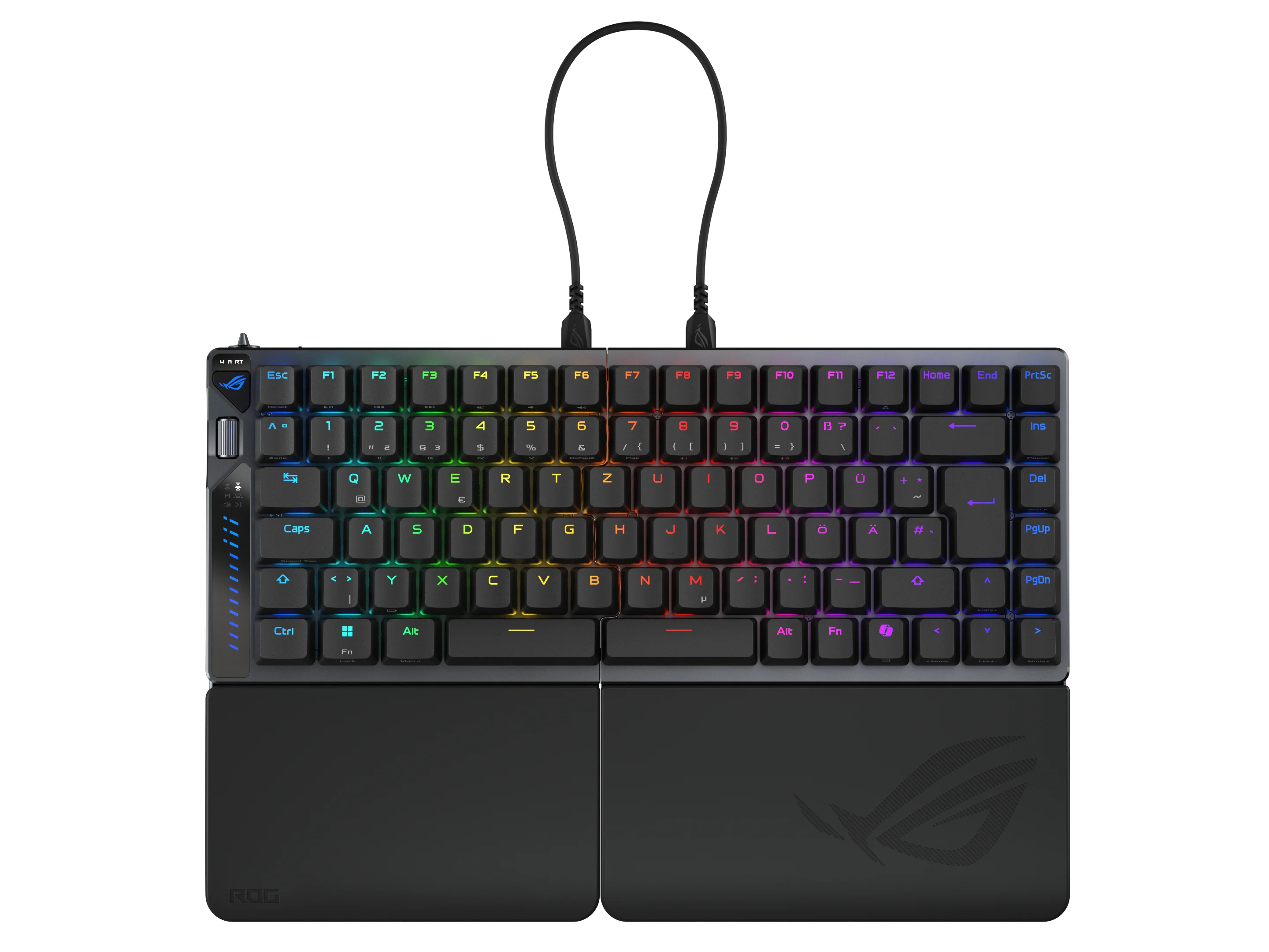 ASUS ROG Falcata Tastatur Gaming USB + RF Wireless + Bluetooth QWERTZ Deutsch Schwarz