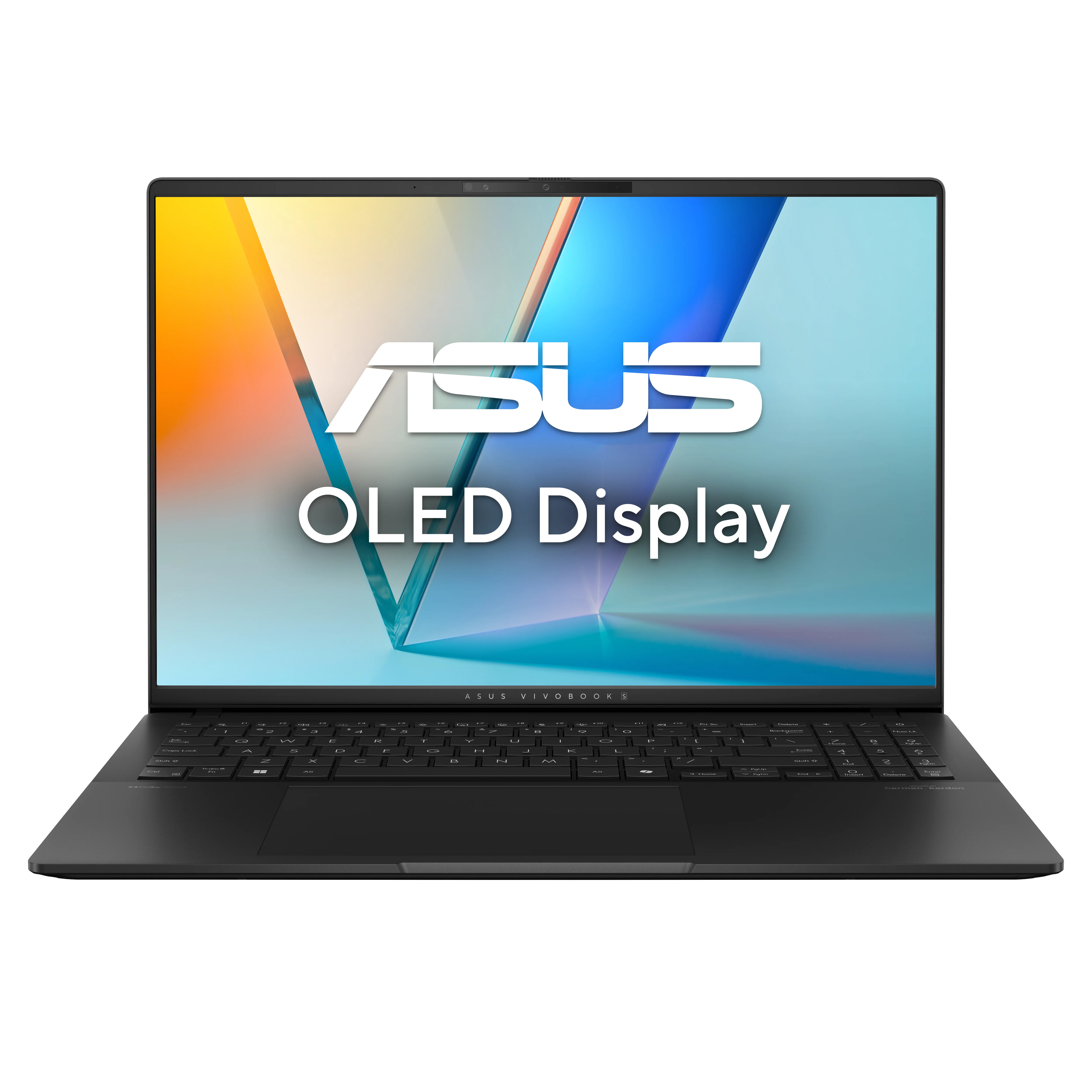 ASUS Vivobook S16 OLED S5606CA-RI152W Intel Core Ultra 7 255H Laptop 40,6 cm (16") WQXGA+ 32 GB LPDDR5x-SDRAM 1 TB SSD Wi-Fi 7 (802.11be) Windows 11 Home Schwarz QWERTZ Deutsch