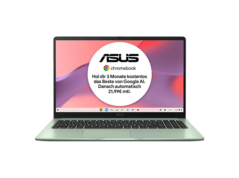 ASUS CX1505CTA-S70254 - 15,6 Zoll Intel® N-Series N50 4 GB 128 UHD Graphics Google ChromeOS