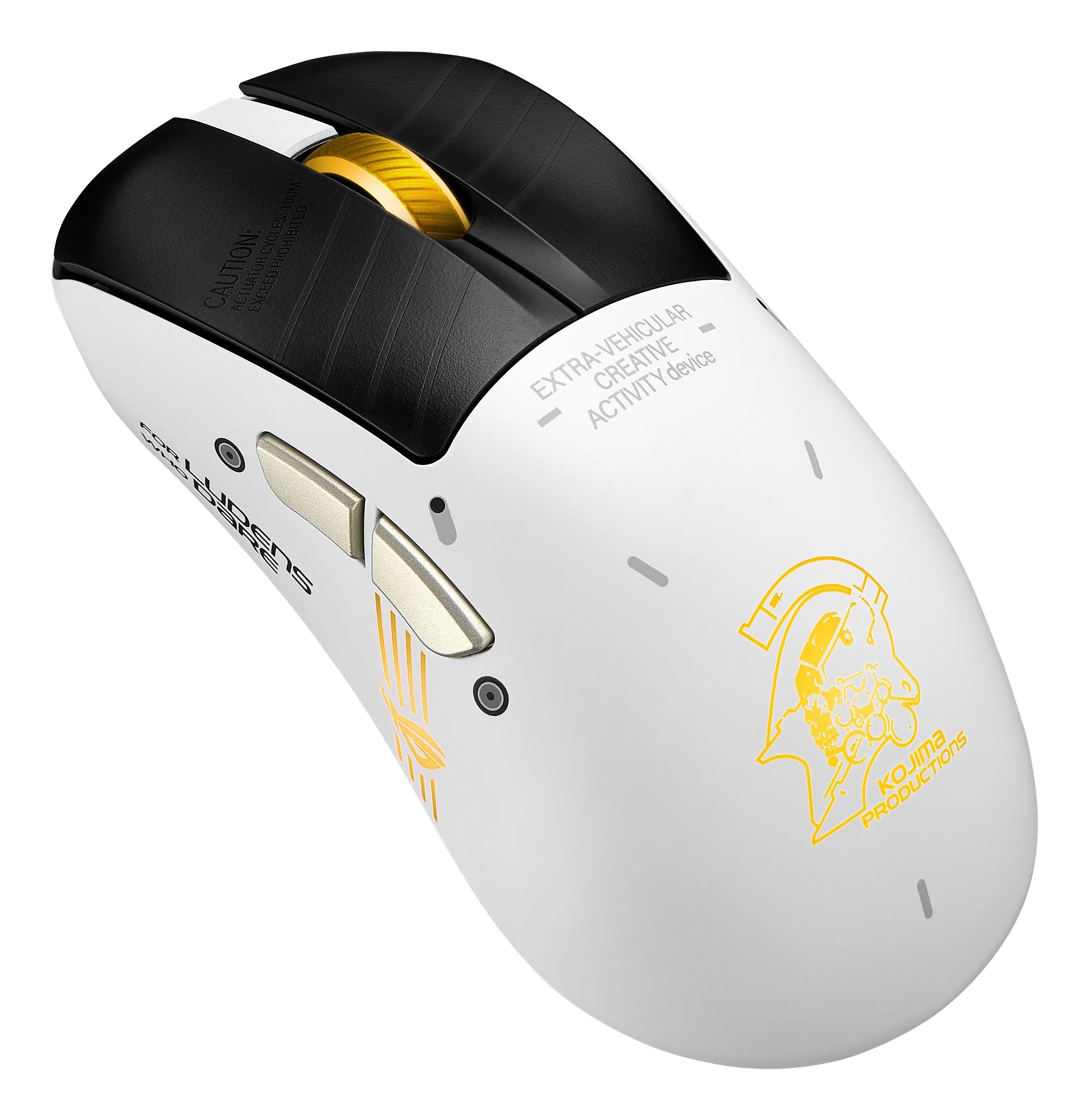 ASUS ROG Keris II Origin-KJP Maus Gaming Rechts RF Wireless + Bluetooth + USB Type-A Optisch 42000 DPI