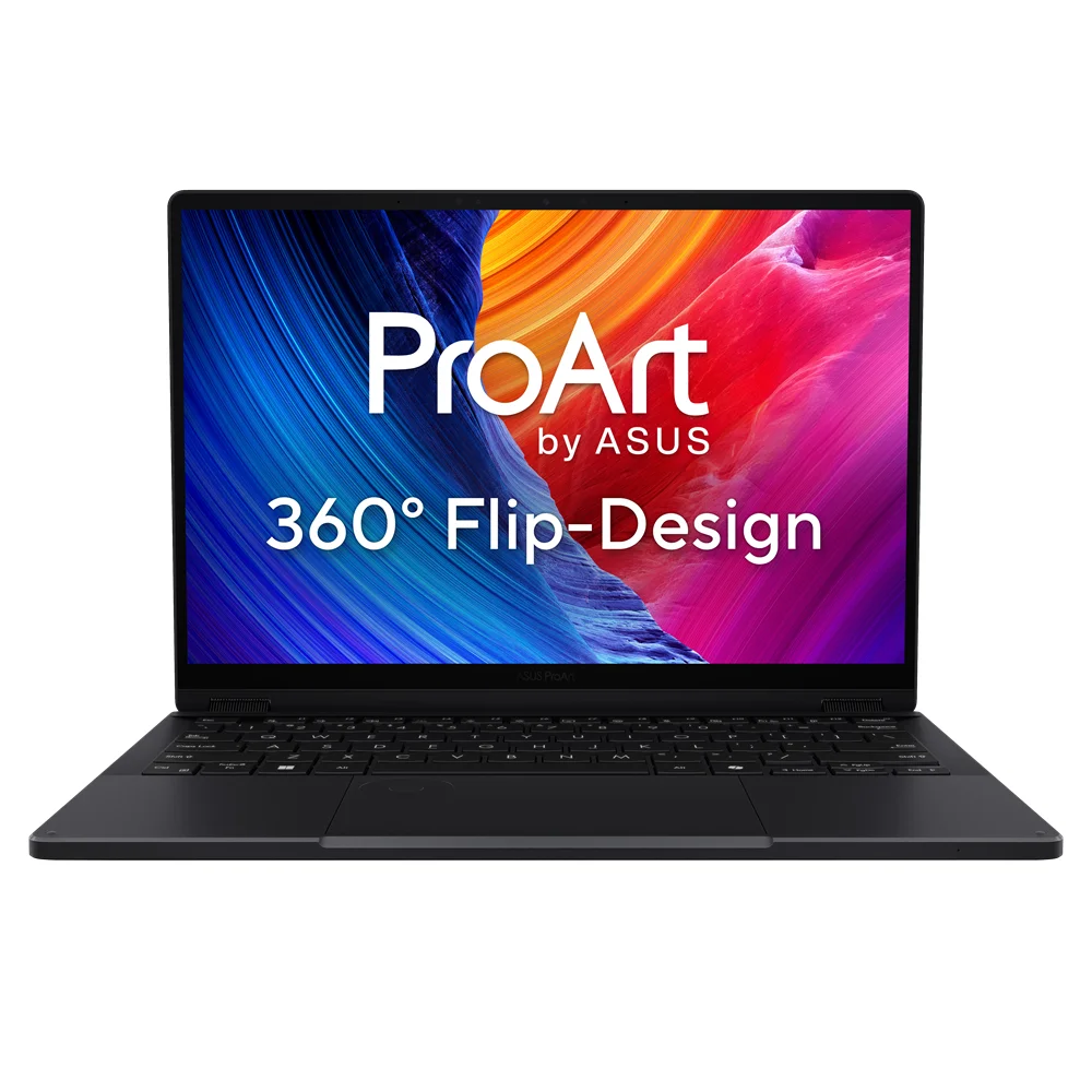 ASUS ProArt GoPro Edition PX13 HN7306EA-LX036W Copilot+ PC AMD Ryzen AI Max+ 395 Hybrid (2-in-1) 33,8 cm (13.3") Touchscreen WQXGA+ 32 GB LPDDR5x-SDRAM 1 TB SSD Wi-Fi 7 (802.11be) Windows 11 Home Schwarz QWERTZ Deutsch