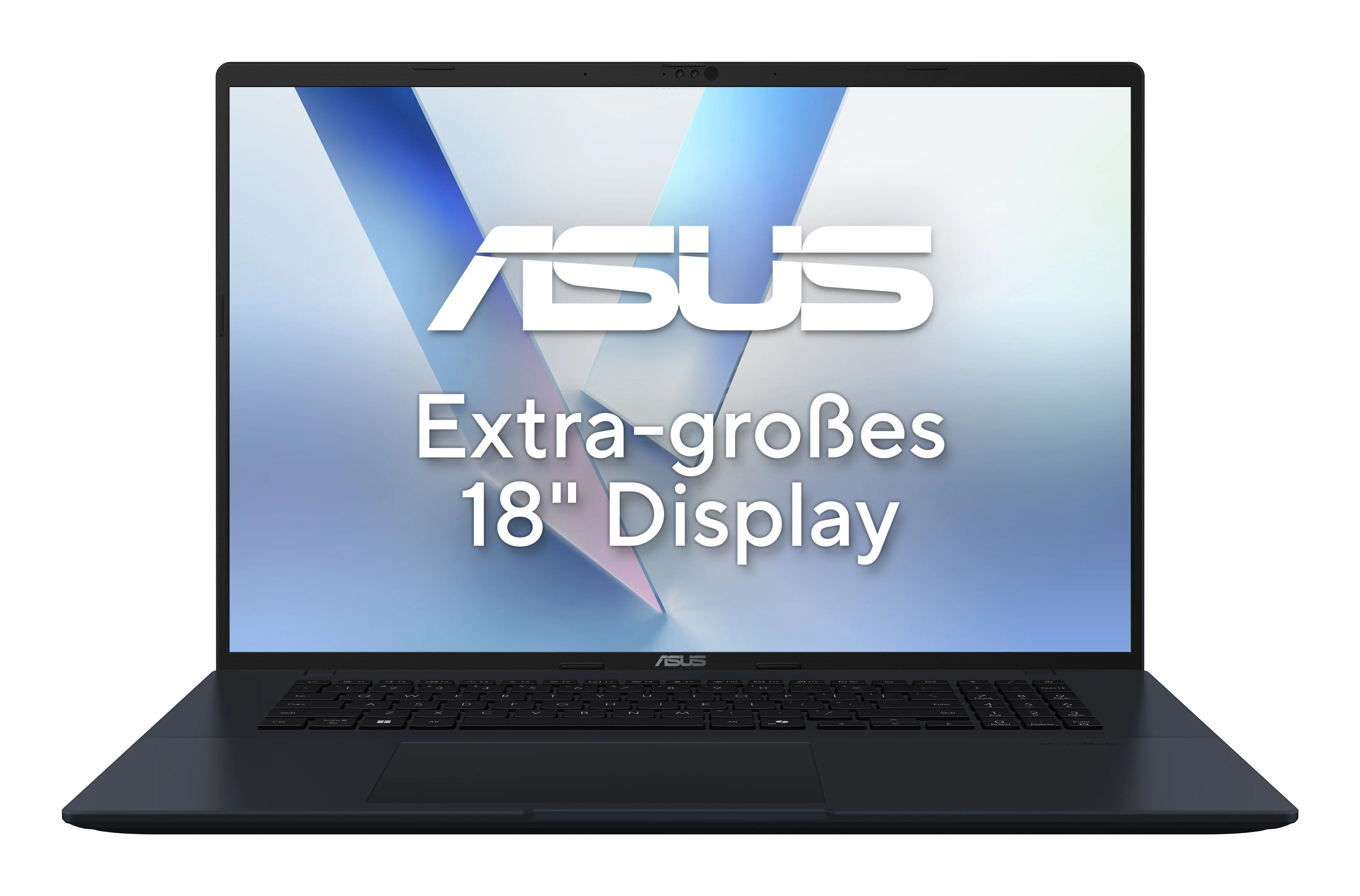 ASUS Vivobook 18 M1807GA-S8068W Copilot+ PC AMD Ryzen AI 7 445 Laptop 45,7 cm (18") WUXGA 16 GB DDR5-SDRAM 1 TB SSD Wi-Fi 6 (802.11ax) Windows 11 Home Blau QWERTZ Deutsch