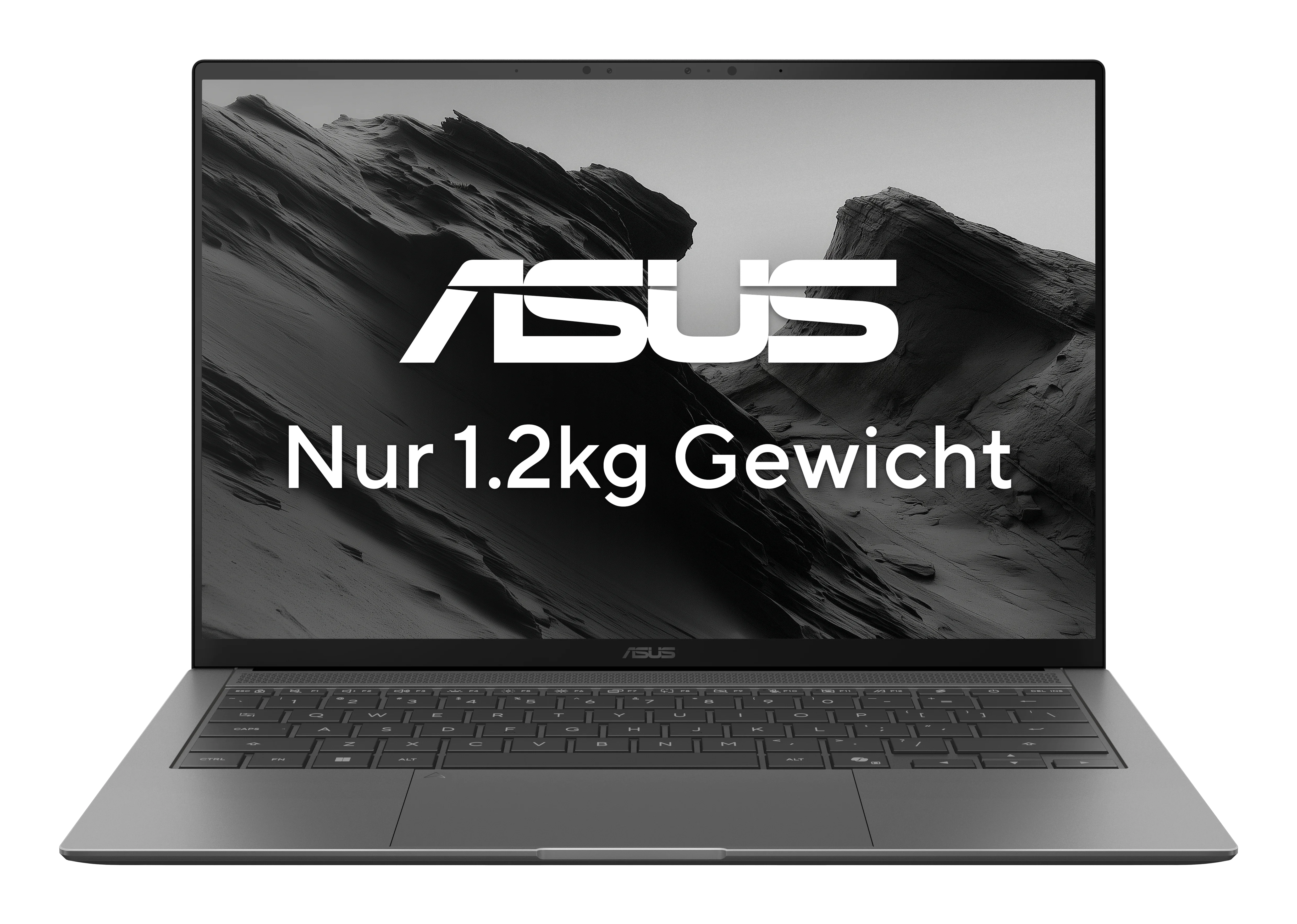 ASUS Zenbook S14 UX5406AA-SU207W Copilot+ PC Intel Core Ultra 9 386H Laptop 35,6 cm (14") Touchscreen 3K 32 GB LPDDR5x-SDRAM 1 TB SSD Wi-Fi 7 (802.11be) Windows 11 Home Grau QWERTZ Deutsch