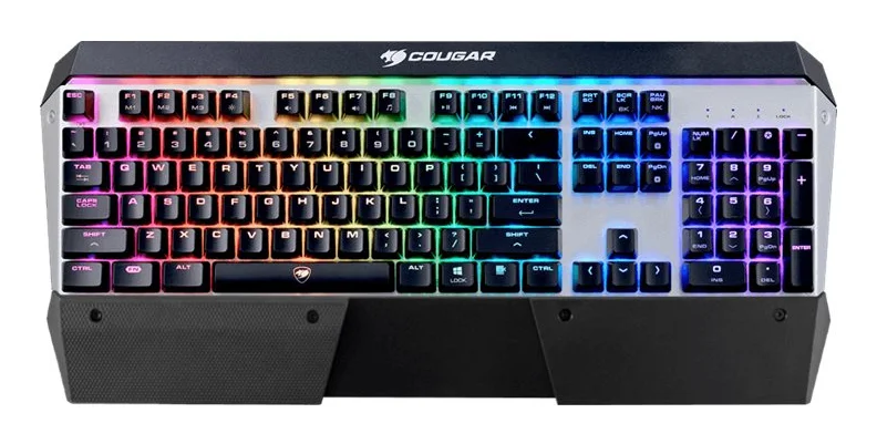 COUGAR Gaming Tastatur Attack X3 RGB, Mechanisch, Cherry MX Rot