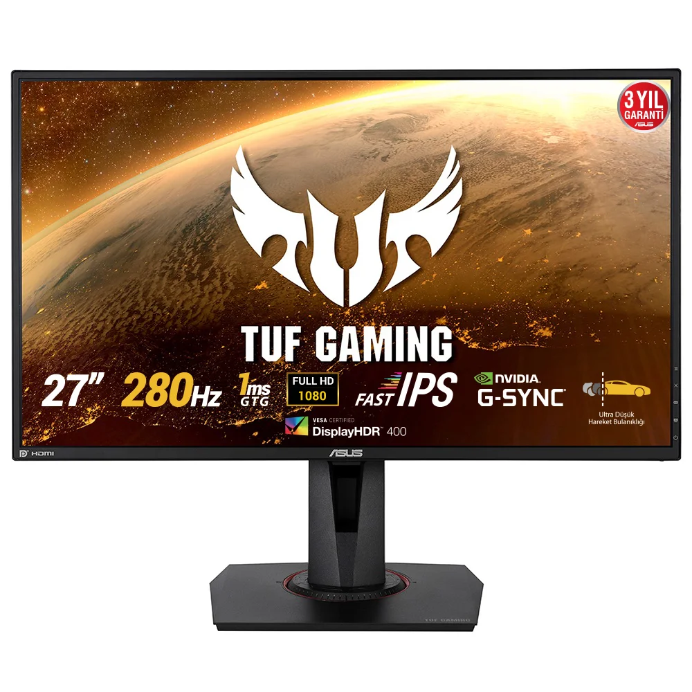 ASUS TUF Gaming VG279QM Computerbildschirm 68,6 cm (27") 1920 x 1080 Pixel Full HD Schwarz
