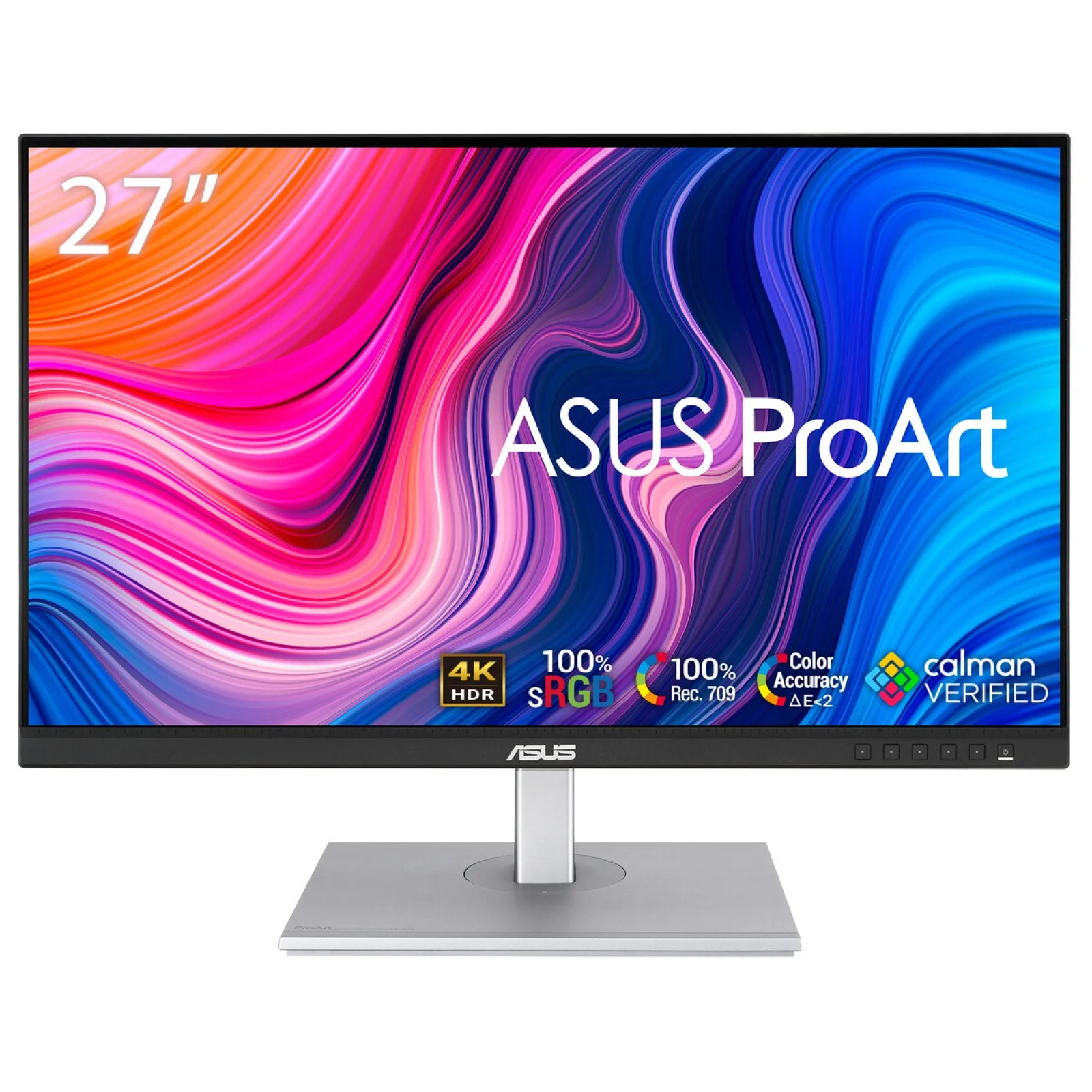 ASUS ProArt PA279CV Computerbildschirm 68,6 cm (27") 3840 x 2160 Pixel 4K Ultra HD LED Schwarz, Silber