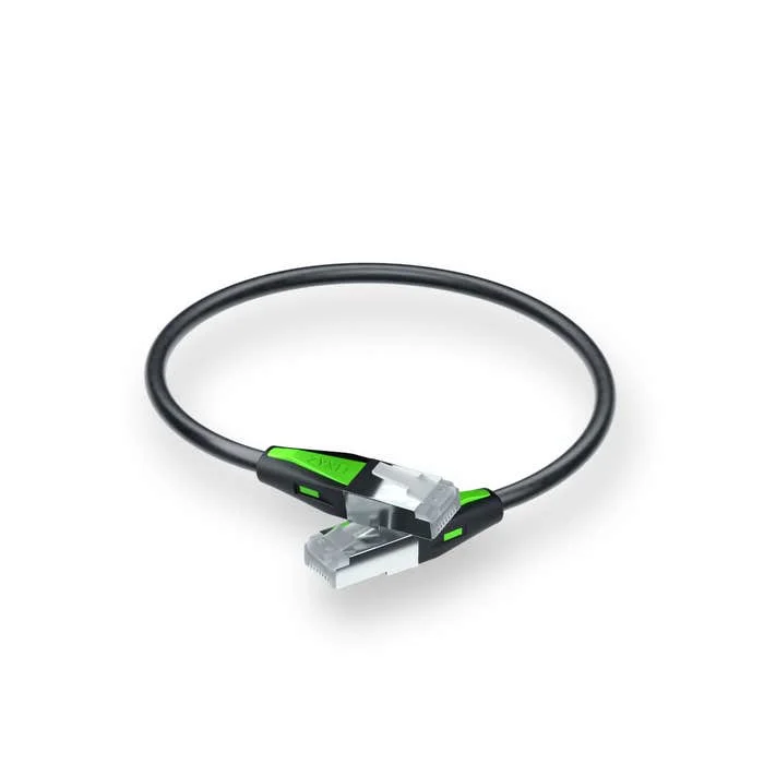 Zyxel ACCESSORY-ZZ0109F Netzwerkkabel Schwarz 0,18 m Cat6a SF/FTP