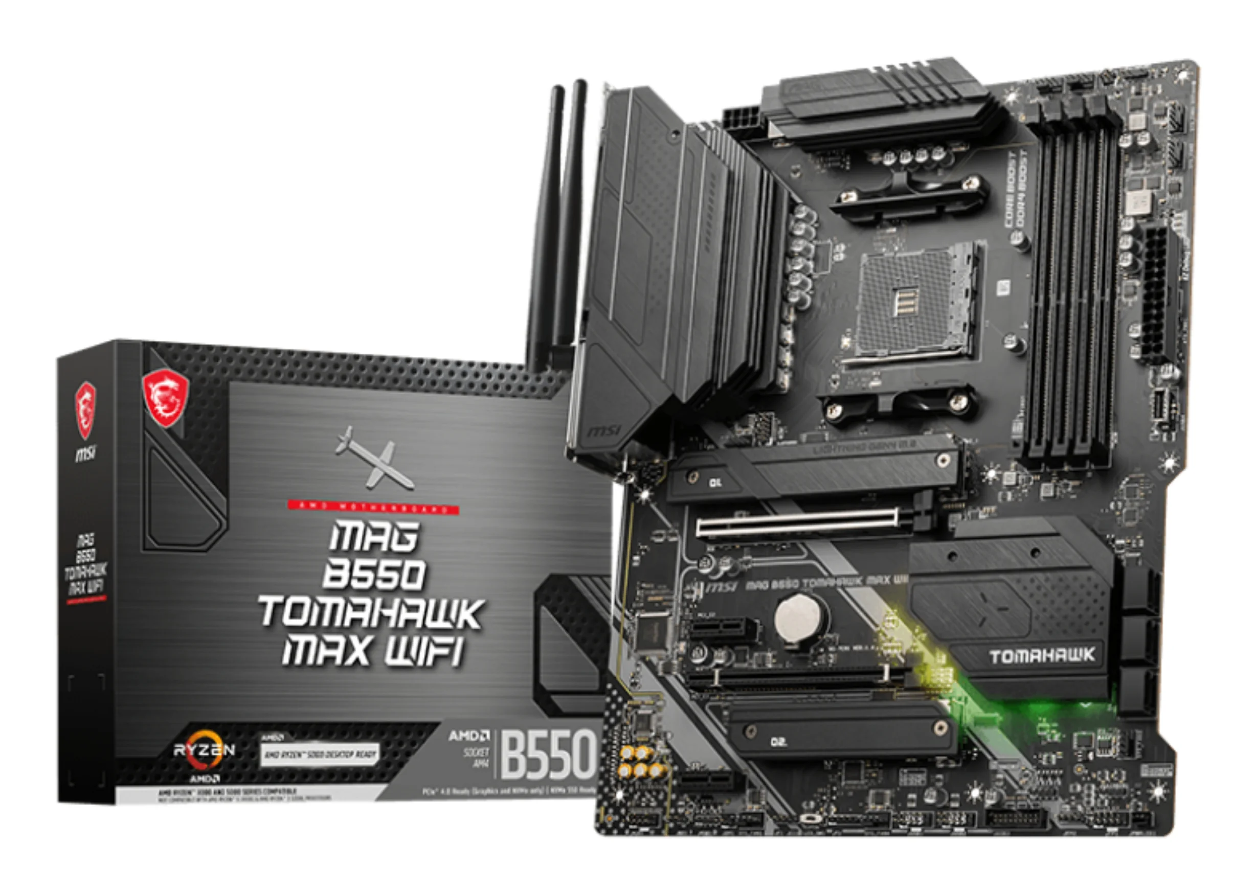 MSI MAG B550 TOMAHAWK MAX WIFI AMD B550 Sockel AM4 ATX