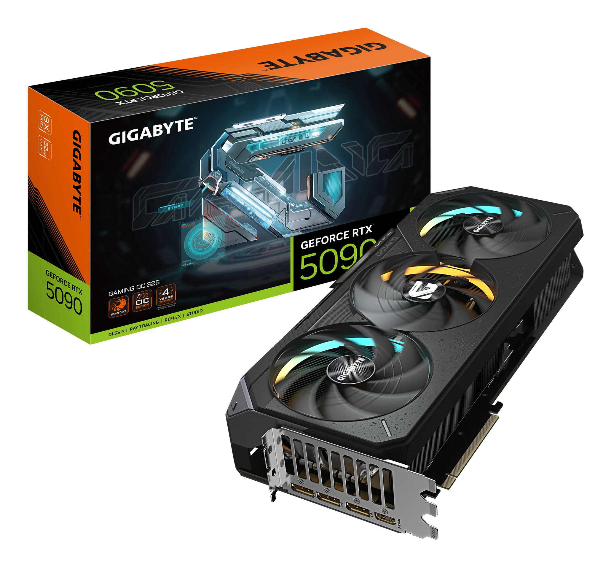 GIGABYTE GeForce RTX 5090 GAMING OC 32G Grafikkarte