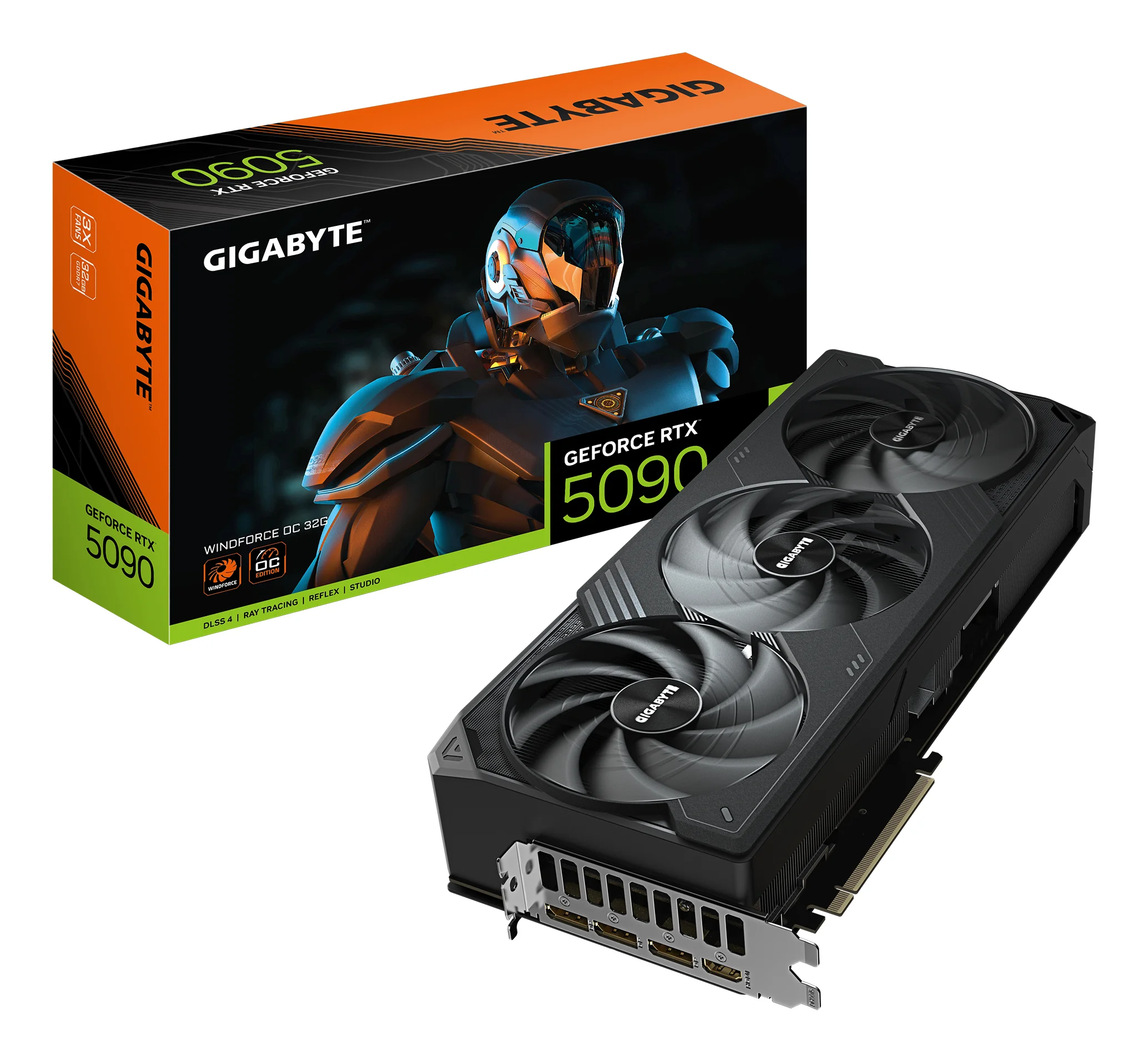 GIGABYTE GeForce RTX 5090 WINDFORCE OC 32G Grafikkarte