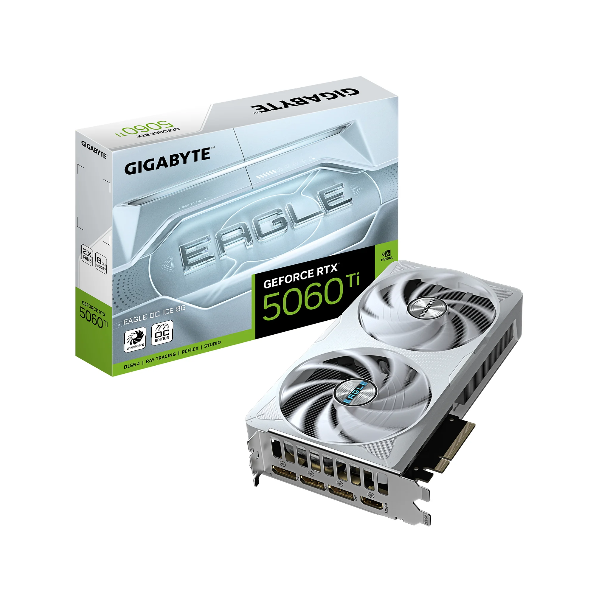GIGABYTE GeForce RTX 5060 Ti EAGLE OC ICE 8G Grafikkarte