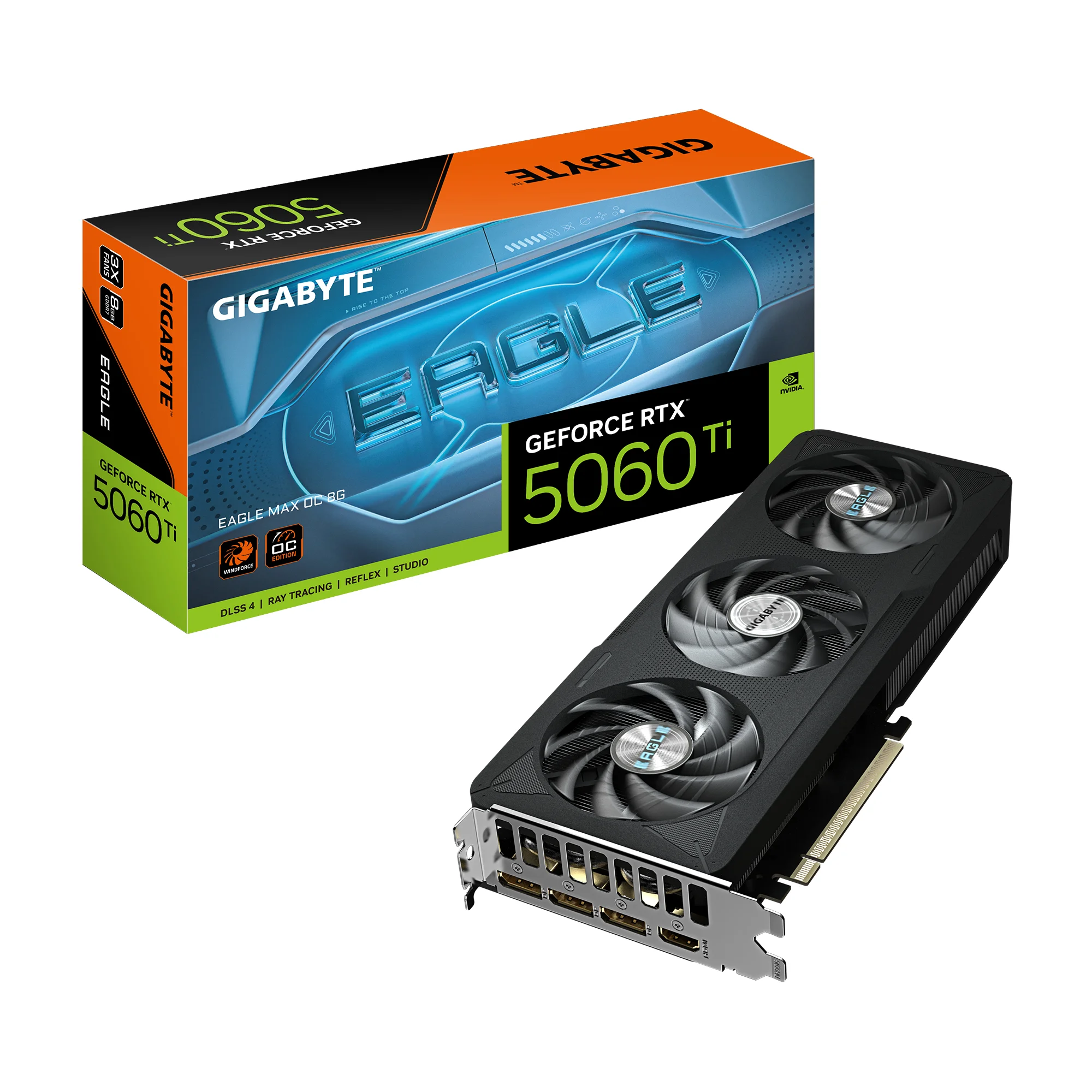 GIGABYTE GeForce RTX 5060 Ti EAGLE MAX OC 8G Grafikkarte