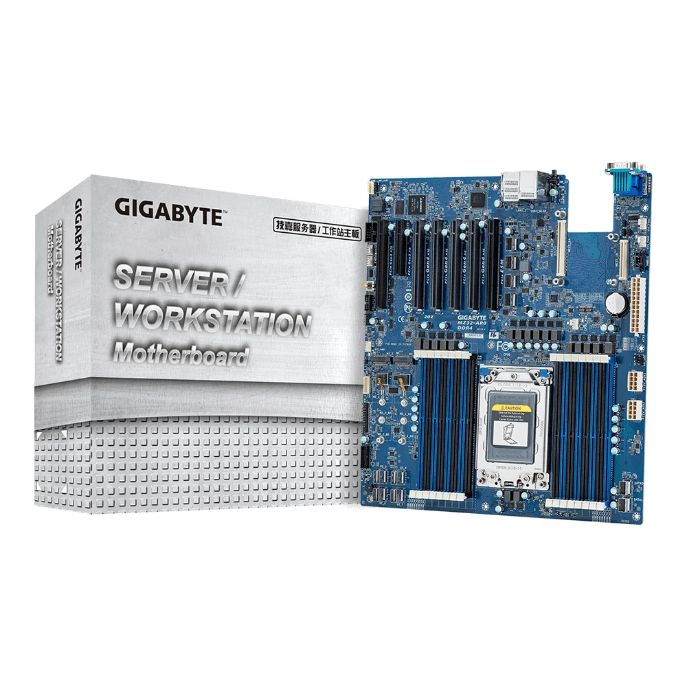 GIGABYTE MZ32-AR0 Motherboard System auf Chip Socket SP3 Erweitertes ATX