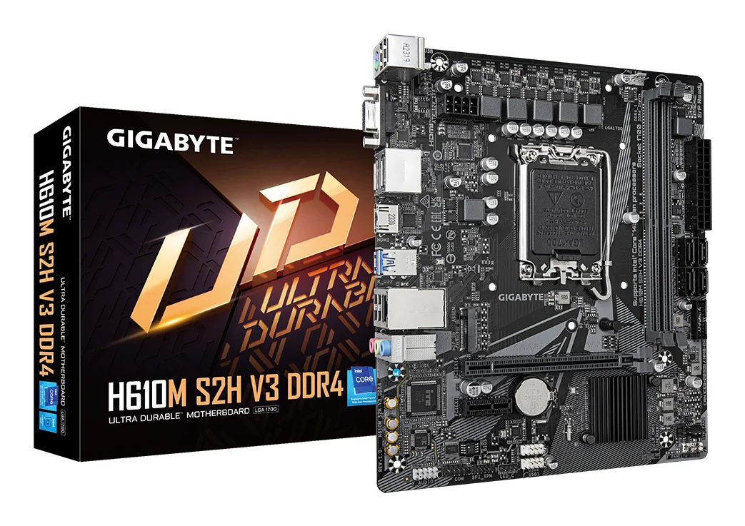 GIGABYTE H610M S2H V3 DDR4 Mainboard