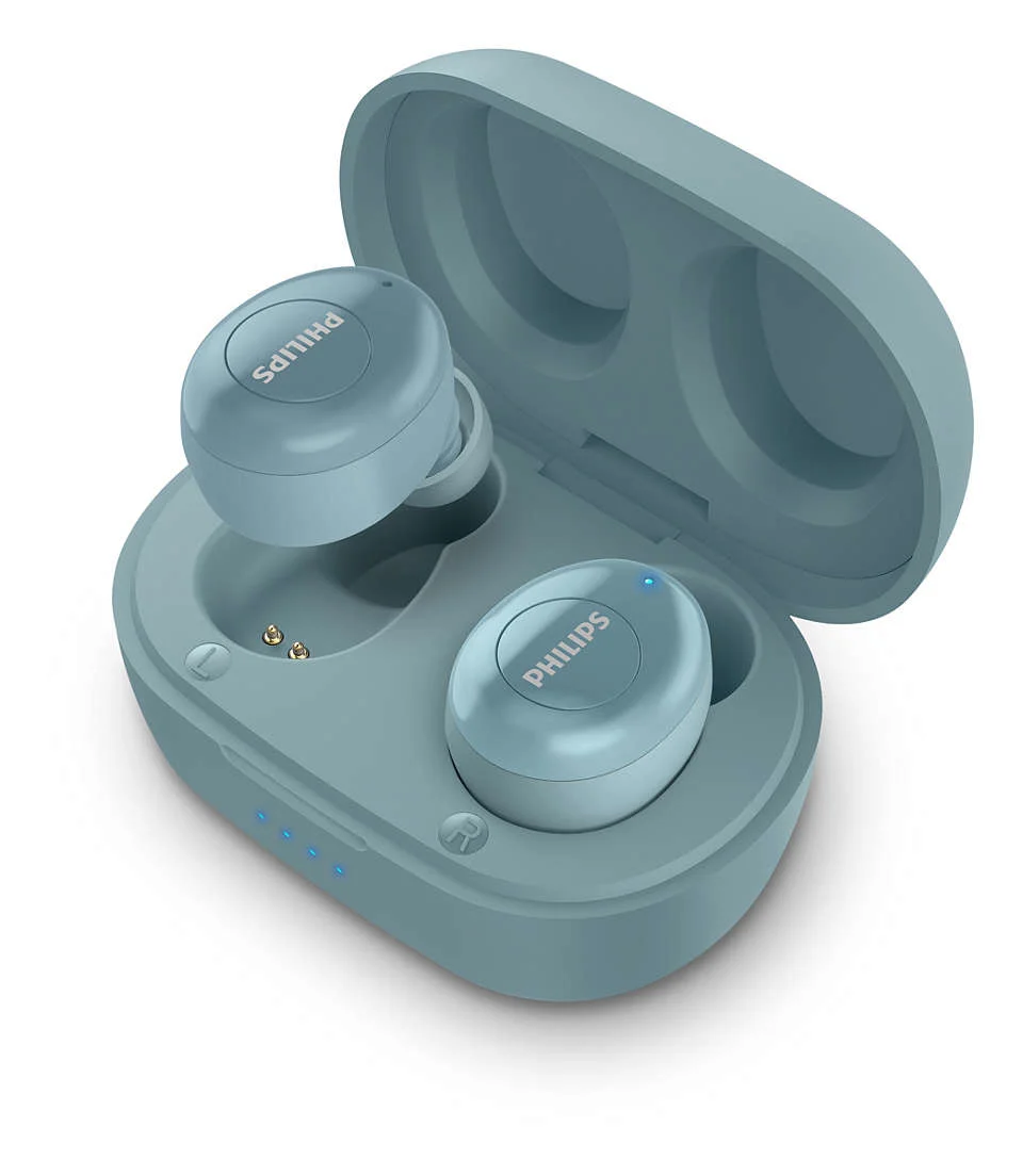 Philips 2000 series TAT2205BL/00 Kopfhörer & Headset True Wireless Stereo (TWS) im Ohr Anrufe/Musik Bluetooth Blau