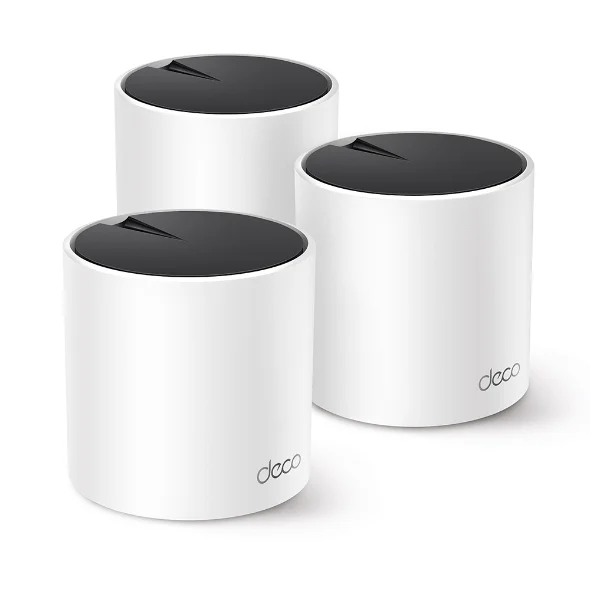 TP-Link DECO X55 (3-Pack) Dual-Band (2,4 GHz/5 GHz) Wi-Fi 6 (802.11ax) Weiß Intern