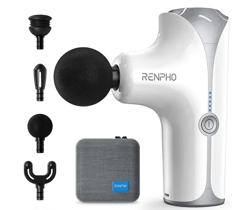 Renpho PEU-RP-GM173-WH Massagegerät Universal Schwarz, Weiß, Grau