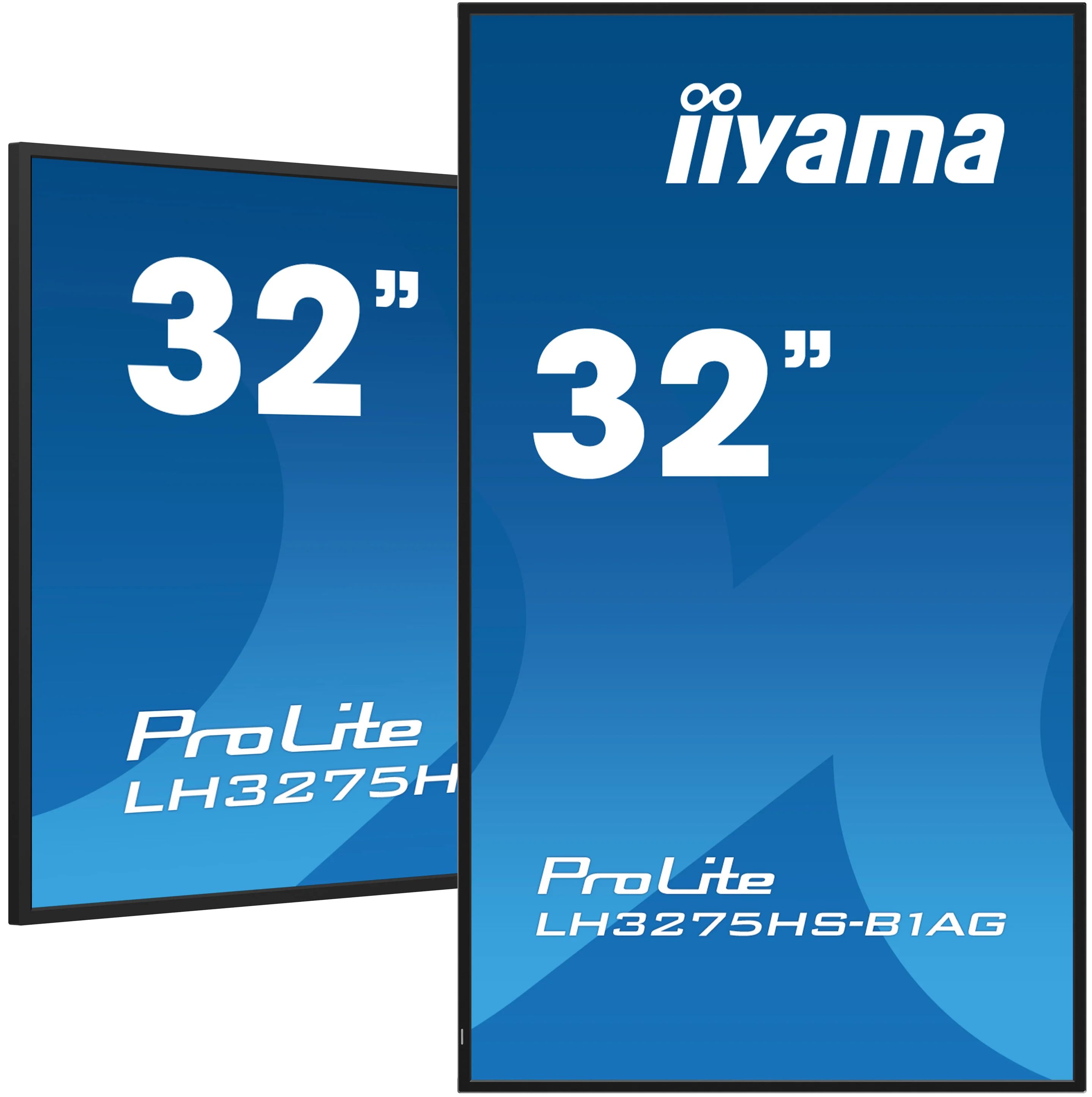 iiyama LH3275HS-B1AG Signage-Display Digital Signage Flachbildschirm 80 cm (31.5") LCD WLAN 500 cd/m² Full HD Schwarz Eingebauter Prozessor Android 11 24/7