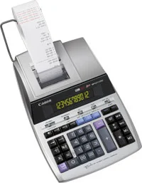Canon MP1211-LTSC Taschenrechner Desktop Druckrechner Silber
