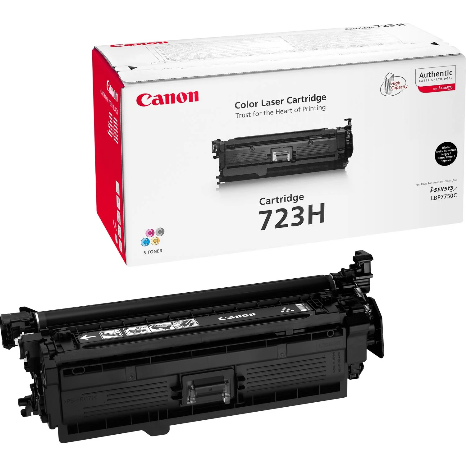 Canon 723H Tonerkartusche 1 Stück(e) Original Schwarz