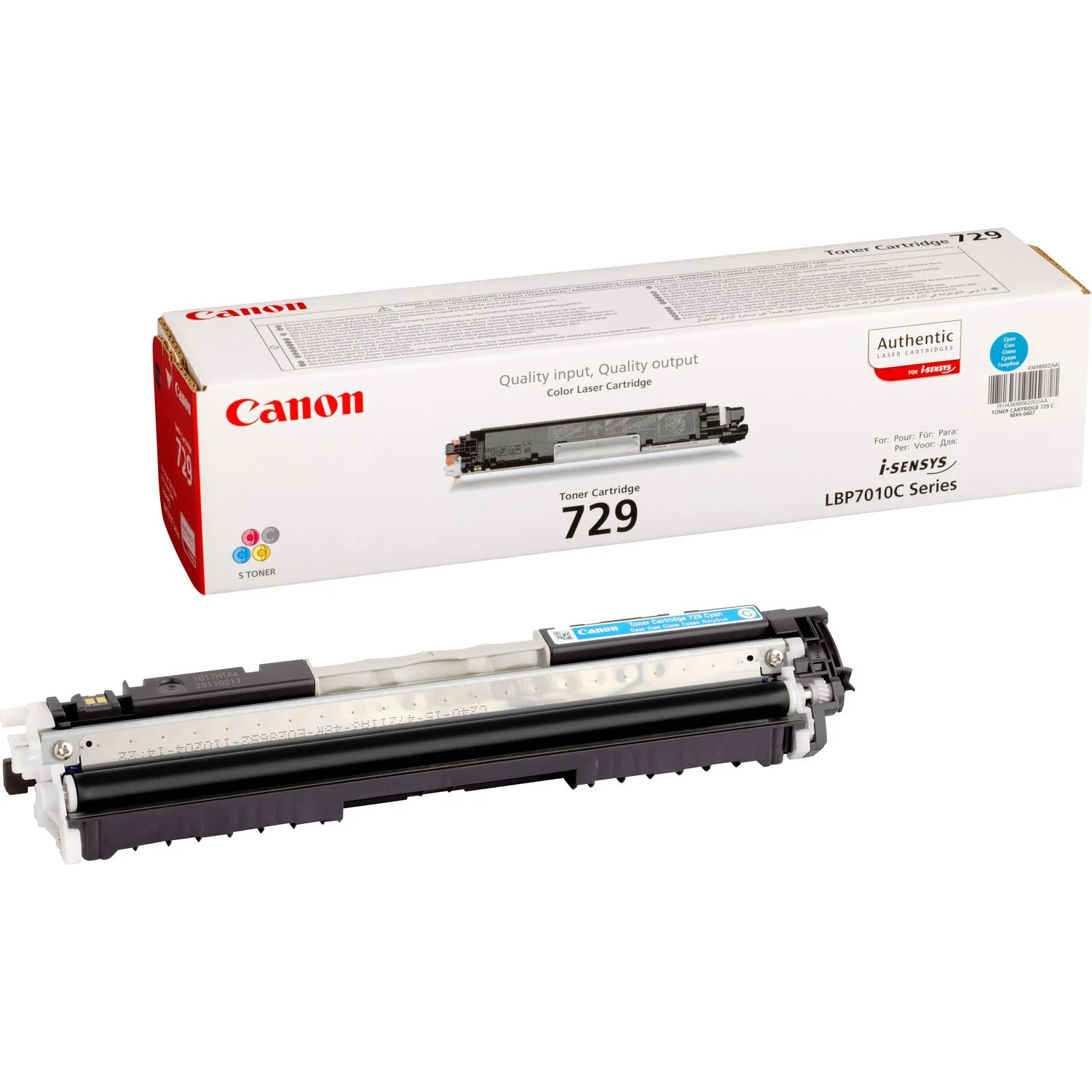 Canon CRG-729 C Tonerkartusche 1 Stück(e) Original Cyan