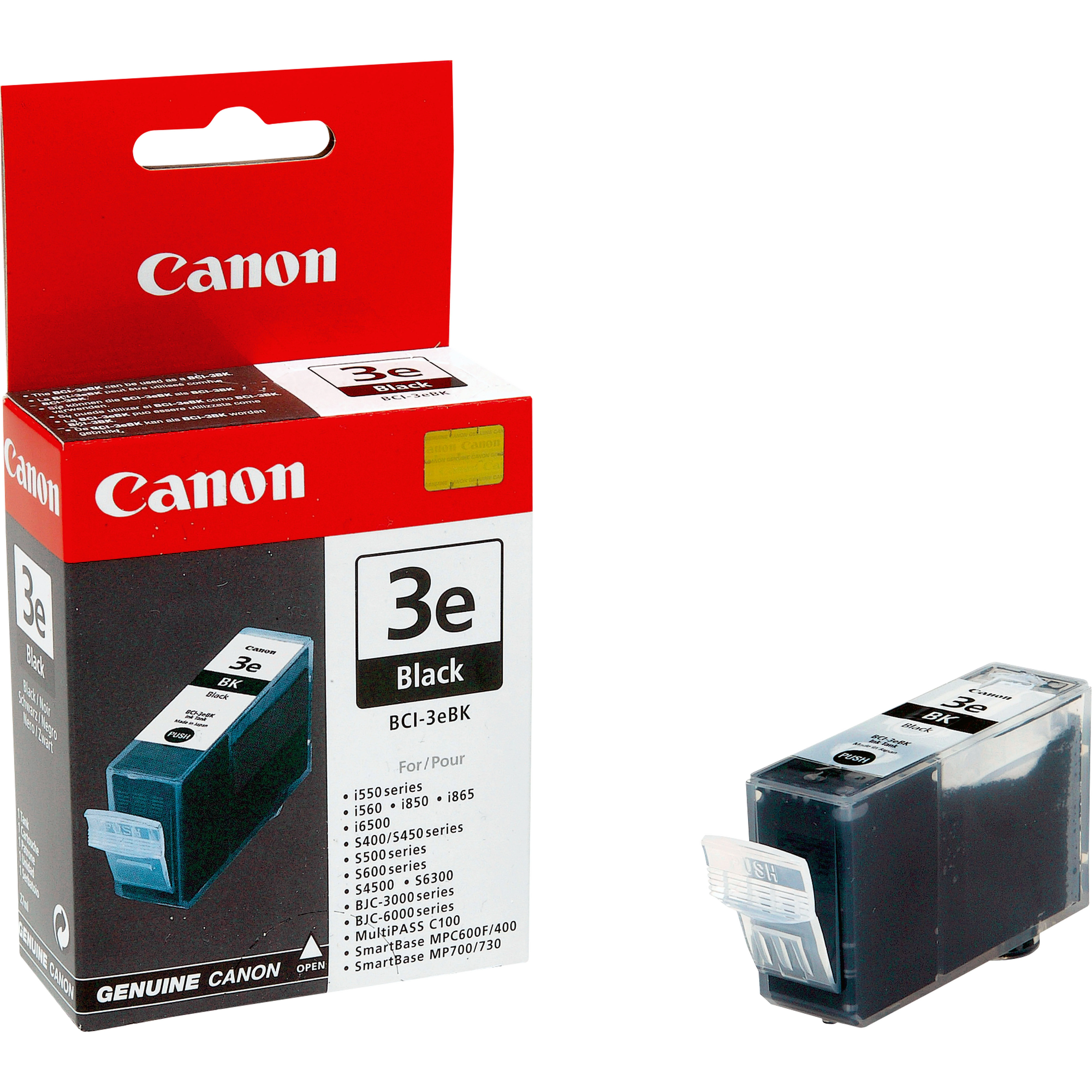 Canon BCI-3e BK Tinte Schwarz