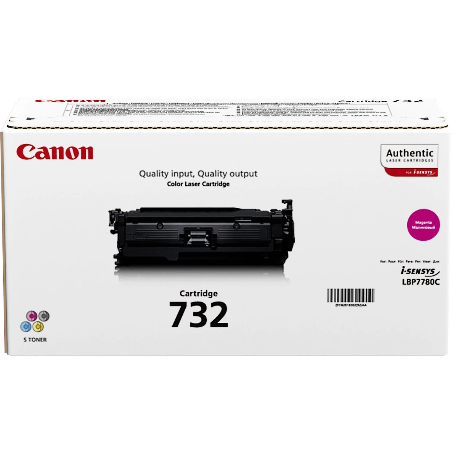Canon 732M Tonerkartusche 1 Stück(e) Original Magenta