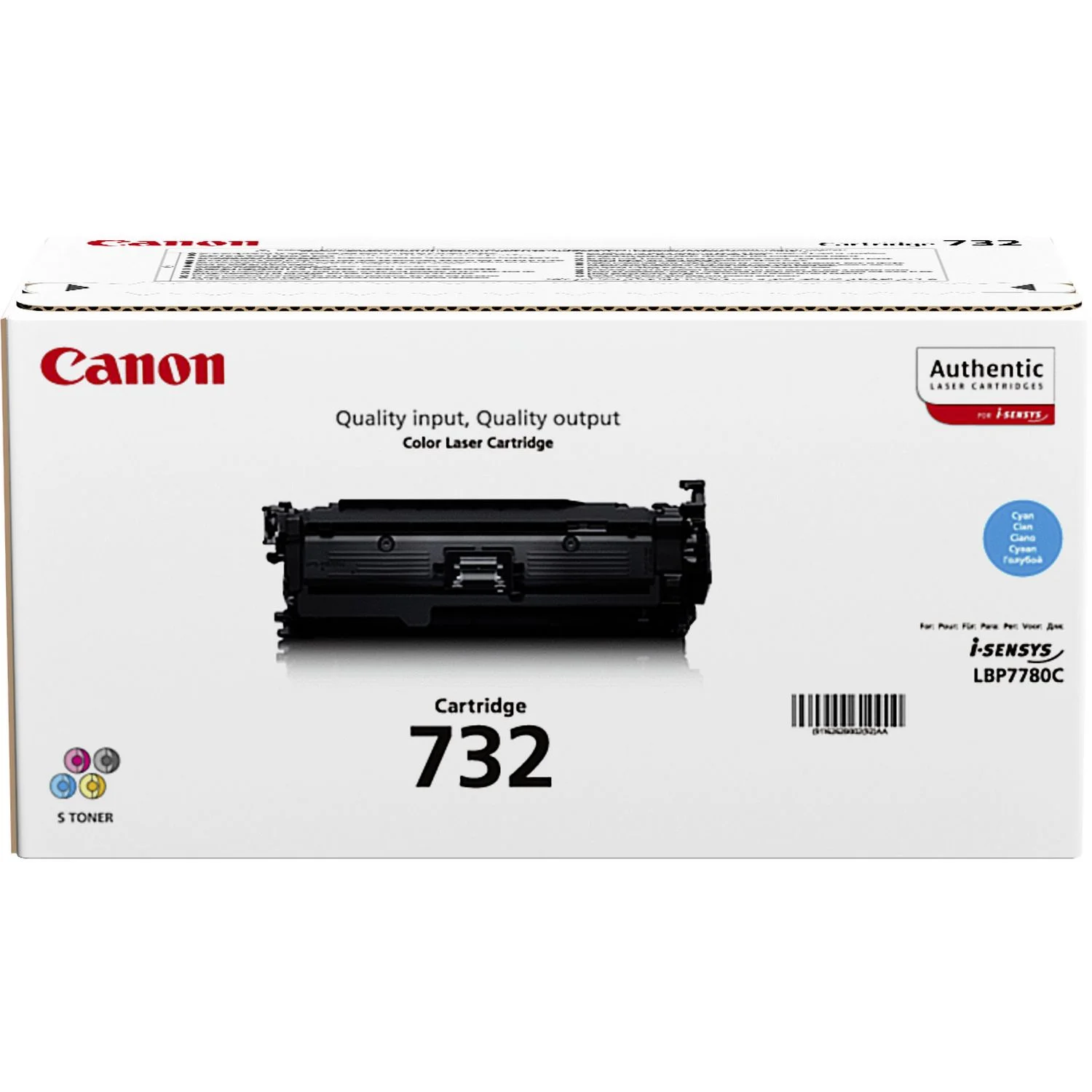 Canon 732C Tonerkartusche 1 Stück(e) Original Cyan