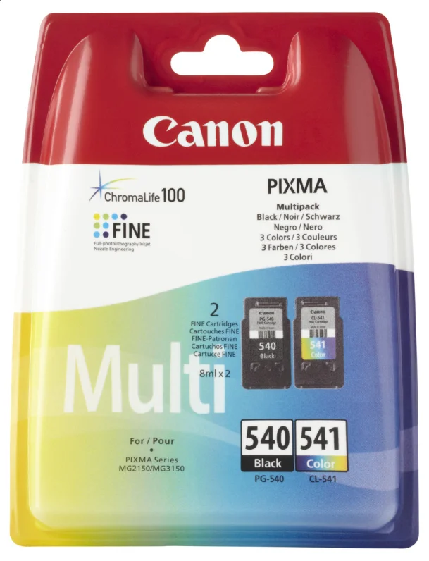 Canon PG-540 / CL-541 Druckerpatrone 2 Stück(e) Original Schwarz, Cyan, Magenta, Gelb
