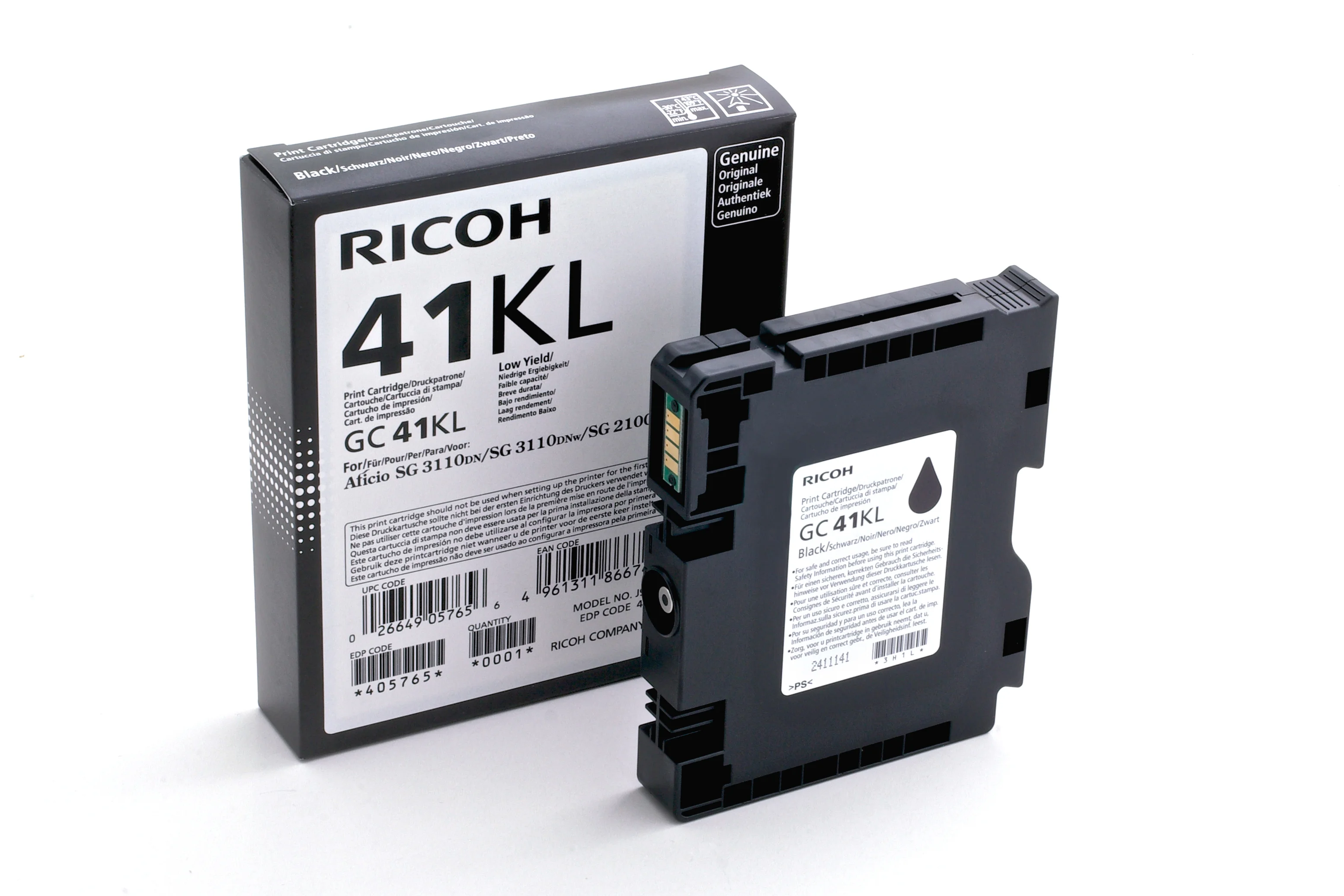 Ricoh 405765 Druckerpatrone 1 Stück(e) Original Schwarz