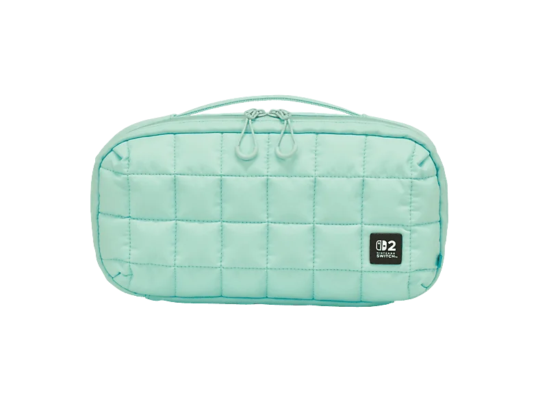 HORI Gesteppte Tasche für Nintendo Switch 2, Cozy Green