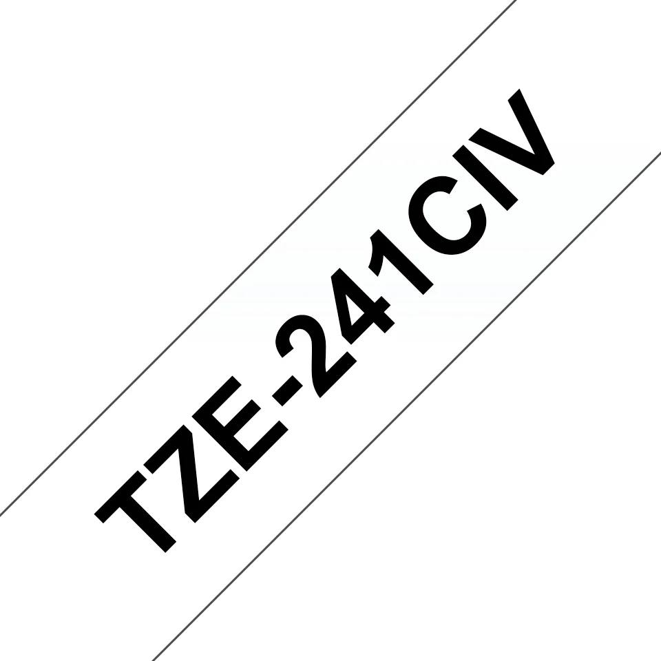 Brother TZE-241CIV Etiketten erstellendes Band TZ