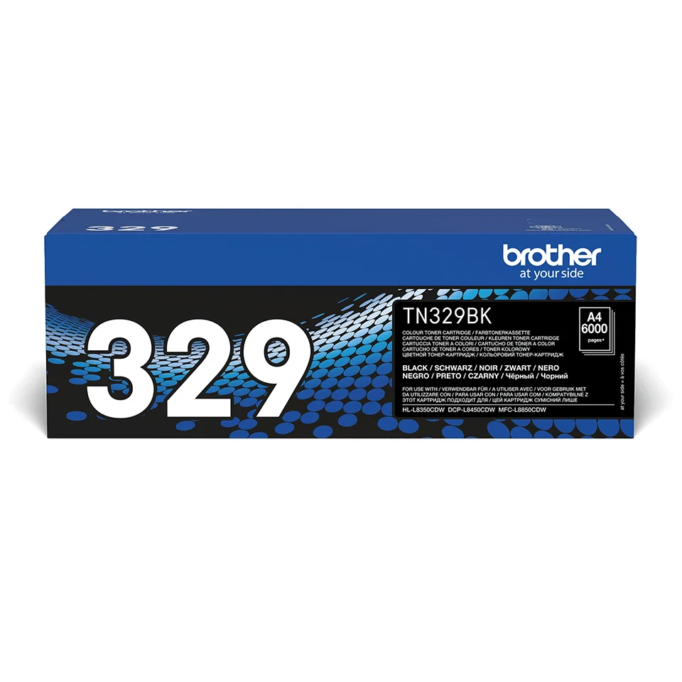 Brother TN-329BK Tonerkartusche 1 Stück(e) Original Schwarz