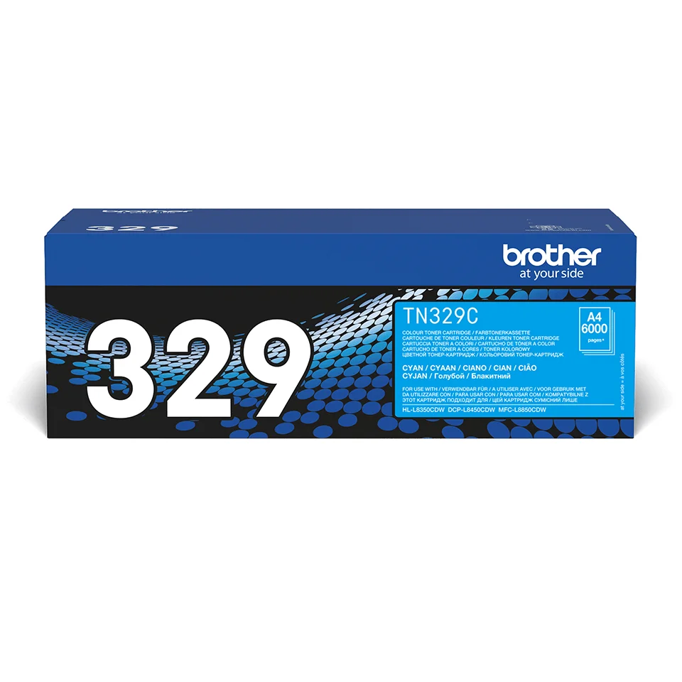 Brother TN-329C Tonerkartusche 1 Stück(e) Original Cyan