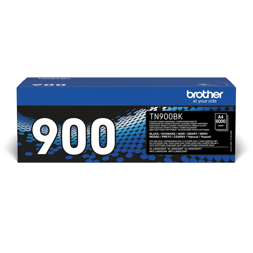 Brother TN-900BK Tonerkartusche 1 Stück(e) Original Schwarz