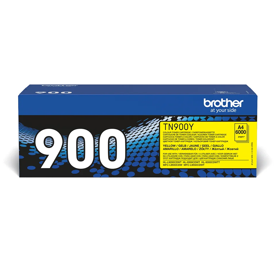 Brother TN-900Y Tonerkartusche 1 Stück(e) Original Gelb