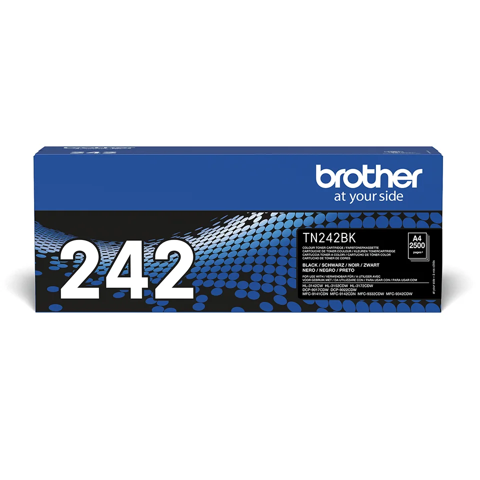 Brother TN-242BK Tonerkartusche 1 Stück(e) Original Schwarz