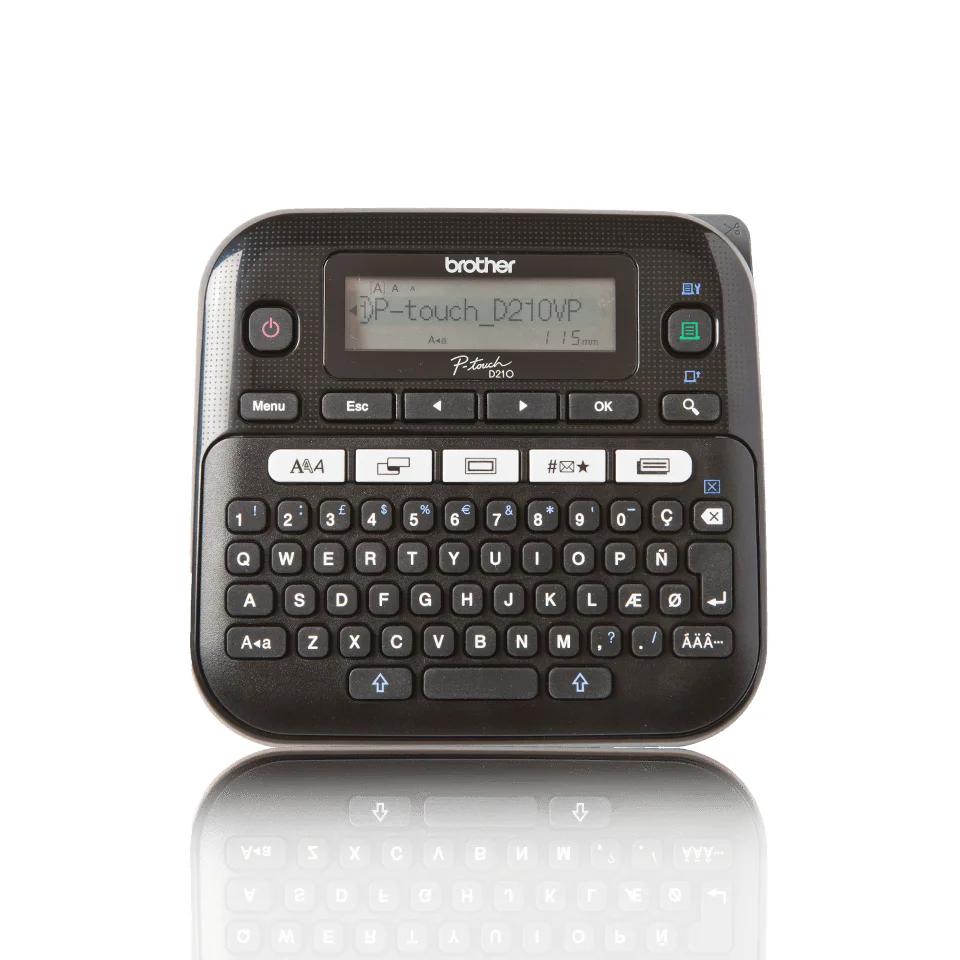 Brother PT-D210VP Etikettendrucker Wärmeübertragung 180 x 180 DPI 20 mm/sek QWERTY