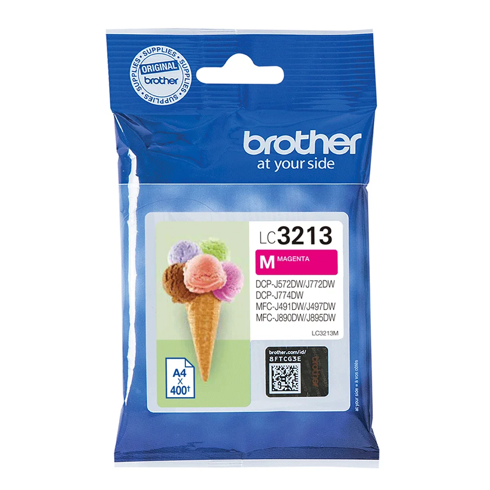 Brother LC3213M Druckerpatrone 1 Stück(e) Original Hohe (XL-) Ausbeute Magenta
