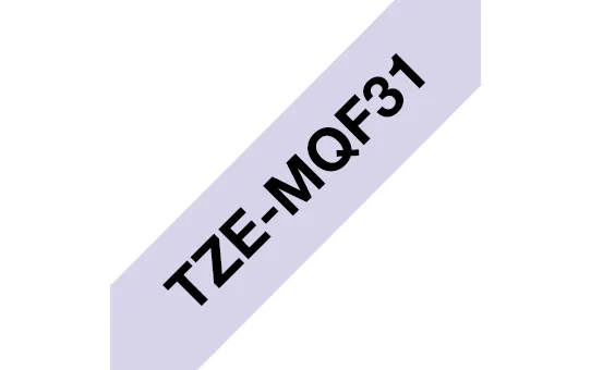 Brother TZE-MQF31 Etiketten erstellendes Band Schwarz