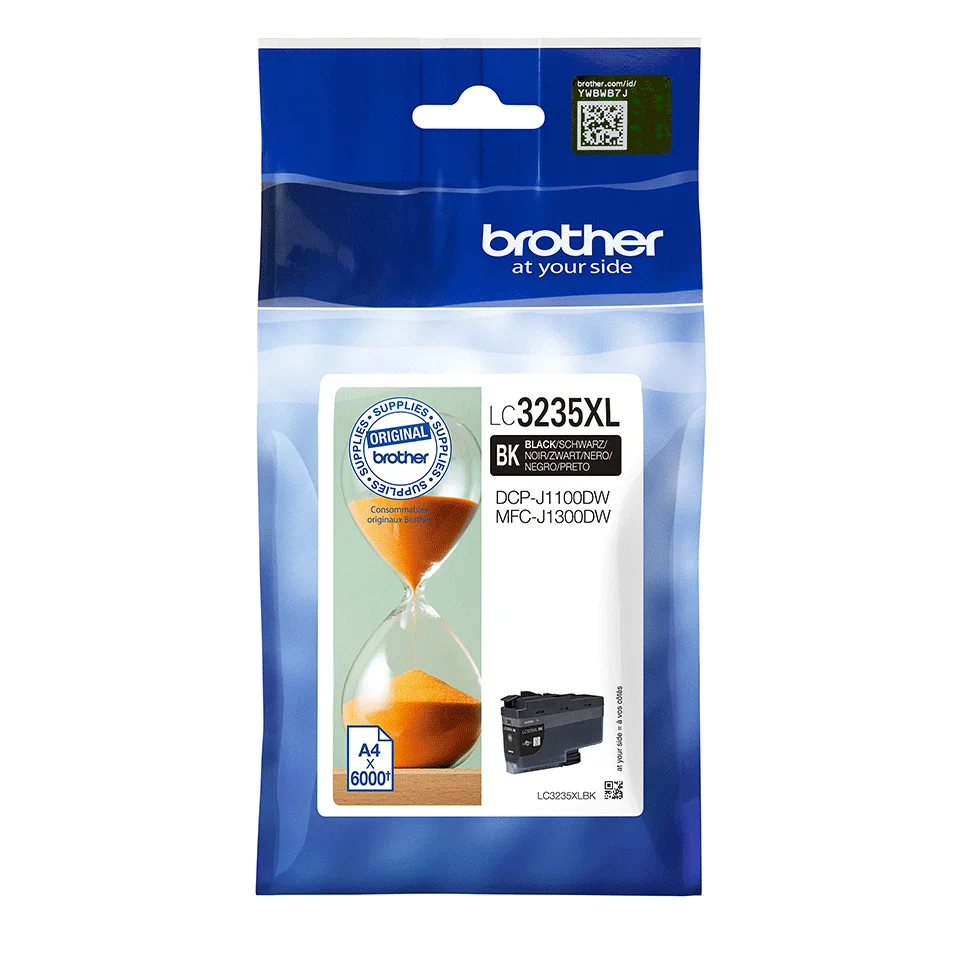 Brother LC3235XLBK Druckerpatrone 1 Stück(e) Original Hohe (XL-) Ausbeute Schwarz