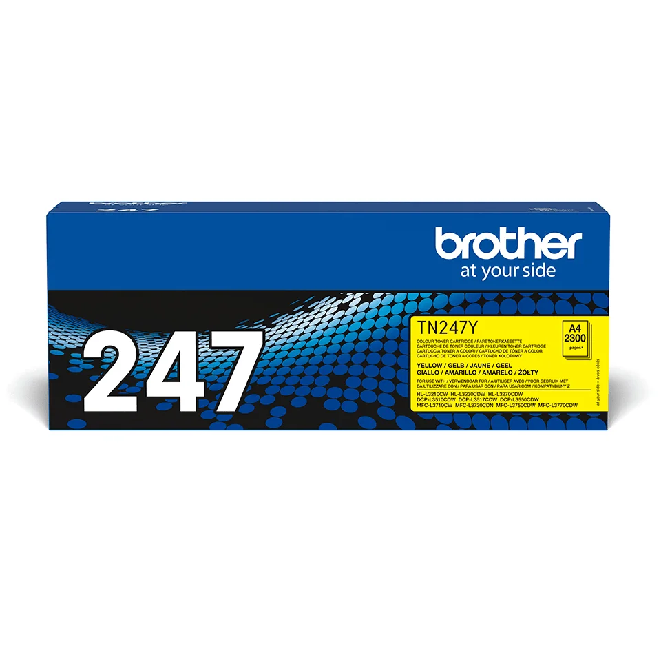 Brother TN-247Y Tonerkartusche 1 Stück(e) Original Gelb