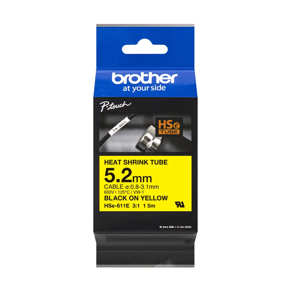 Brother HSE-611E Etiketten erstellendes Band