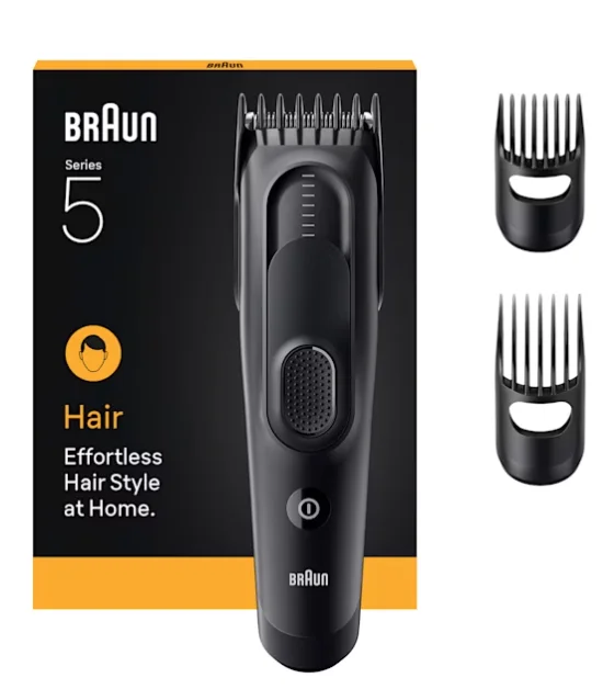 Braun HC5530 Haartrimmer/-schneider Schwarz 17 Nickel-Metallhydrid (NiMH)