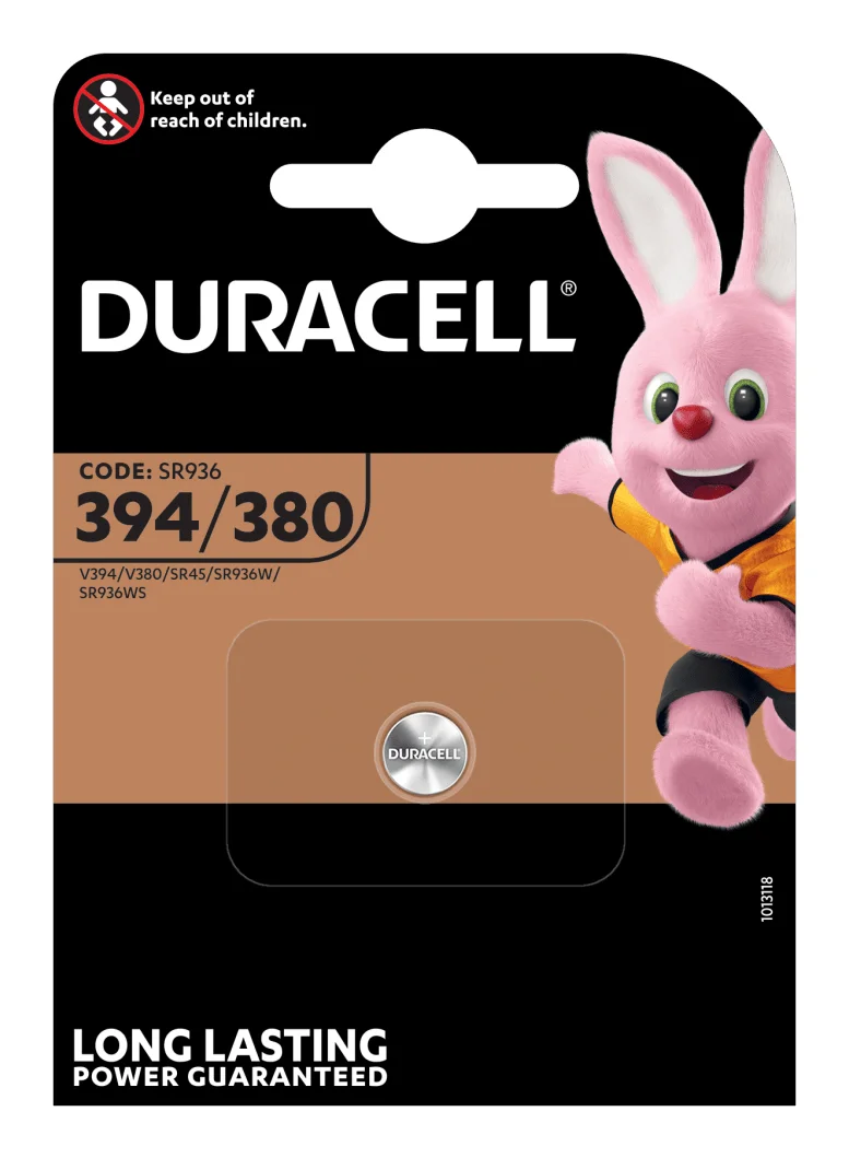 Duracell D394 Einwegbatterie Siler-Oxid (S)