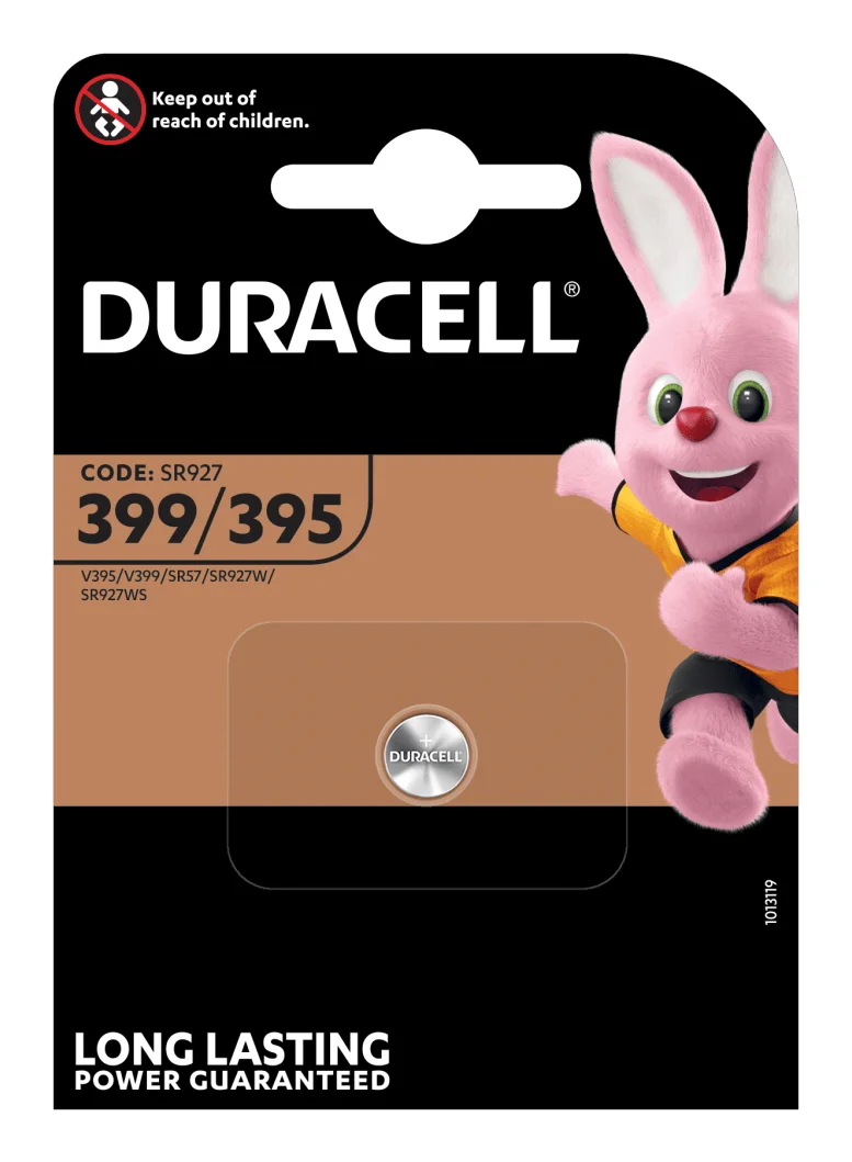 Duracell 399/395 Einwegbatterie SR57 Siler-Oxid (S)